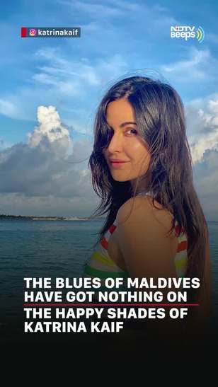 The Blues Of Maldives Have Got Nothing On The Happy Shades Of Katrina Kaif